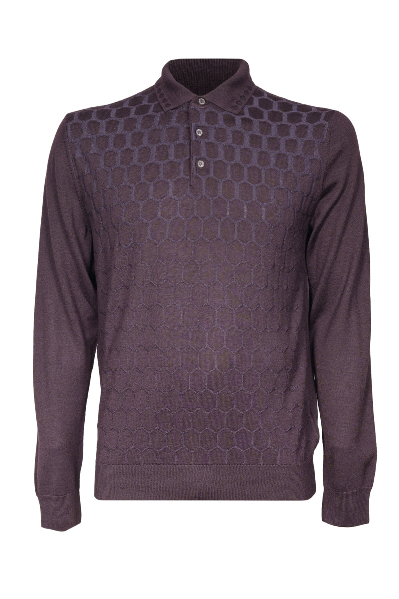 Поло ENRICO CERINI 224007/BORDEAUX