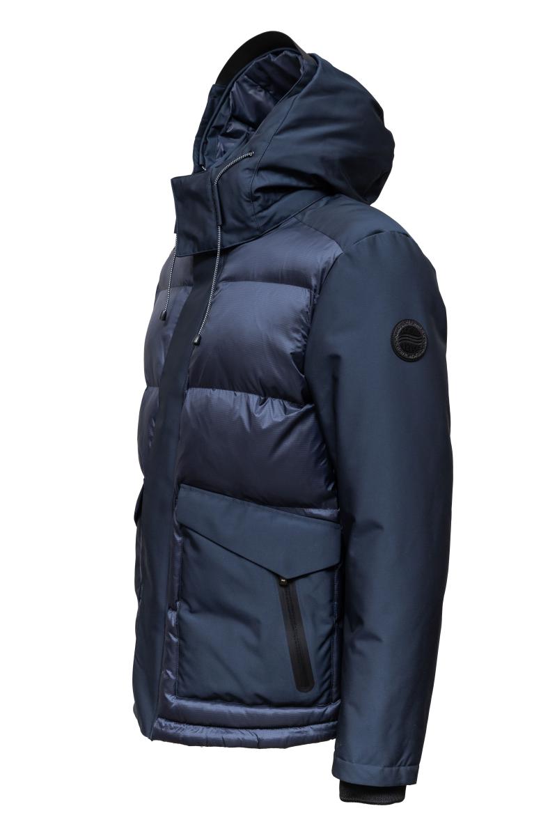 Пуховик BLACK SAND M2424309-10/BLUE NAVY