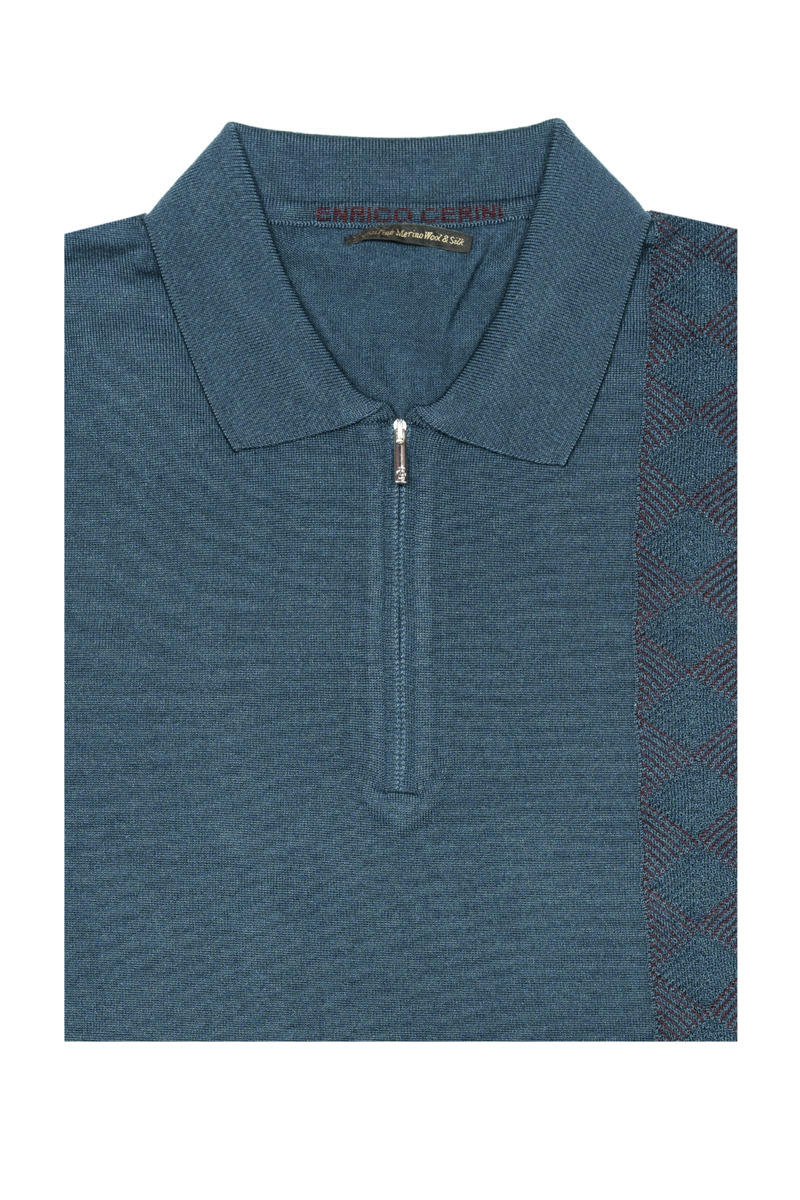 Поло ENRICO CERINI 224107/OIL BLUE