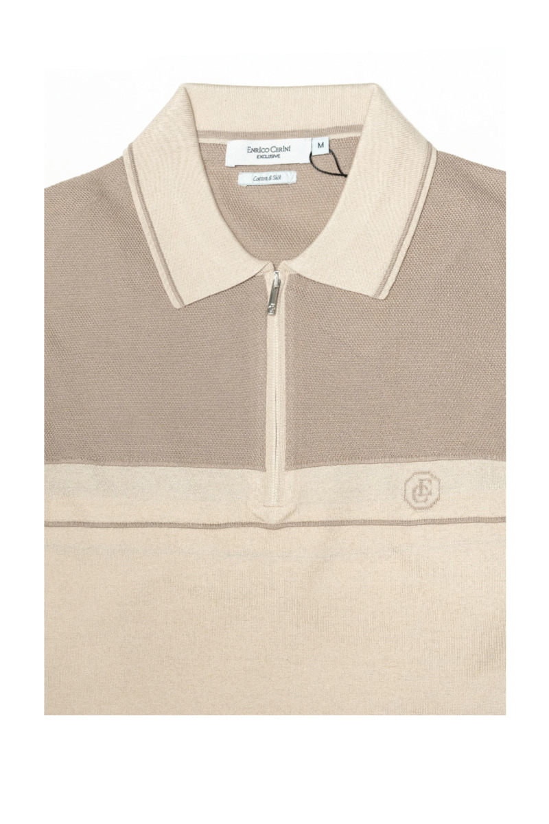 Поло ENRICO CERINI 233104/BEIGE