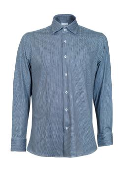 Фото рубашки Приталенный силуэт Рубашка ENRICO CERINI, цвет синий