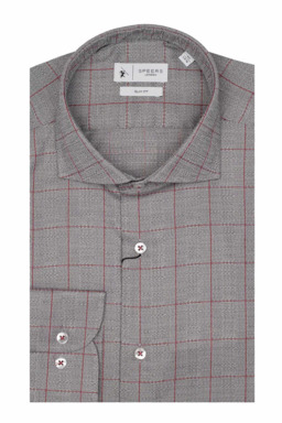 Фото рубашки Полуприлегающий силуэт Рубашка SPEERS LONDON, цвет серый